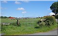 Dairy farm at the junction of Island Road and Tullygeasy Road