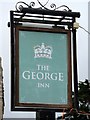 The George Inn sign