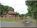 TM1197 : The East Lodge and Main entrance to Wattlefield Hall and Stud by Adrian S Pye