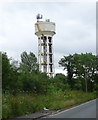 Water tower beside North Road