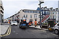 Road repairs, Main Street, Portrush