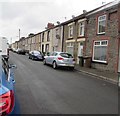 On-street parking, Greenfield Street, New Tredegar