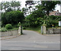 SY3392 : Entrance to the Woodroffe School, Lyme Regis by Jaggery