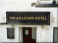 Sign for The Killearn Hotel