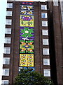 Suffragette Mural on Trafford House