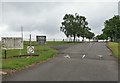 Track to RAF Barkston Heath control tower