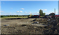 Land being cleared for building next to Leeds Road (A62)