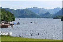 NY2622 : Derwentwater and Borrowdale from Crow Park, Keswick by Jim Barton