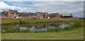 Balancing pond at New Lubbesthorpe