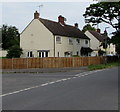 Houses and wooden fencing, Shurdington