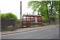 Bus stop shelter on Halifax Road at Dewsbury boundary