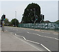 SO9118 : Pelican crossing near Hillview Gardens, Shurdington by Jaggery