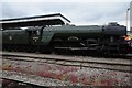 Flying Scotsman in Worcester Shrub Hill Station