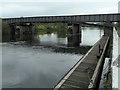 SK4730 : Navigation sign, River Trent, Sawley by Christine Johnstone