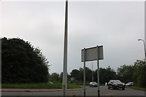 SK9974 : Roundabout on the A158 near Riseholme by David Howard