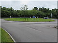 Crossways Roundabout, Caerphilly