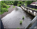 Upstream along the Rhymney River, New Tredegar