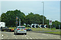 Roundabout, outskirts of Northampton