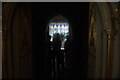 View of a stained glass window in Strawberry Hill House #7