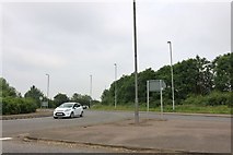 TF0444 : Roundabout on the A15, Quarrington by David Howard