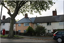 SK9972 : Houses on Wragby Road, Lincoln by David Howard