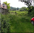 Public footpath in Shurdington