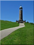 SK3455 : Sherwood Foresters' Regimental Monument at Crich by Neil Theasby
