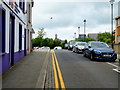 Double yellow lines, Church Street, Omagh