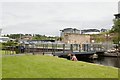 Footbridge across the canal