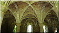 Ceiling at Buildwas Abbey (Chapter House)