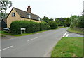 Estate houses near the end of School Lane, Southill