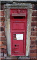 Victorian postbox on  Church Lane, Cossall