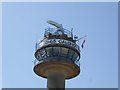 SU4802 : Top of Calshot National Coastwatch Institution tower by Rob Farrow