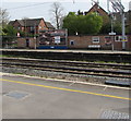 SU4766 : Tesco advert on Newbury railway station by Jaggery