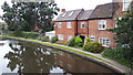 Houses on the canal towpath, Loughborough