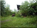 Barn and old tractor, Pucketty Farm