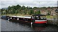 Narrow boats on the Forth & Clyde Canal