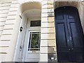 Inner and outer front doors, Woodlands Terrace, Glasgow