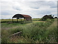TF1433 : Old farm buildings, Billingborough Fen by Jonathan Thacker