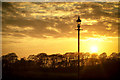 Annan Harbour Sunset