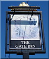 Sign for the Gate Inn, Stanton