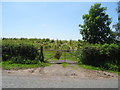 Gated track off Atherstone Road, Measham