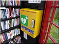 Defibrillator and books