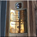 NS5965 : Brass plates, the Tobacco Merchant’s House, 42 Miller Street, Glasgow by Robin Stott