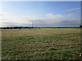 Cut hay field near Scotter