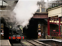 SE0641 : Victorian Steam Locomotive at Keighley by David Dixon