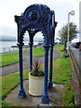 Cast iron fountain canopy at Kirn