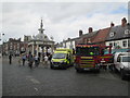 TA0339 : Fire  Engine  and  Ambulance  on Display.  Armed  Forces  Day by Martin Dawes