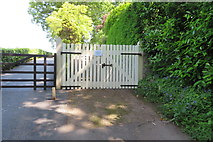 SS8746 : Entrance to Greencombe Gardens, Porlock by John C