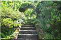 Steps, Greencombe Gardens, Porlock